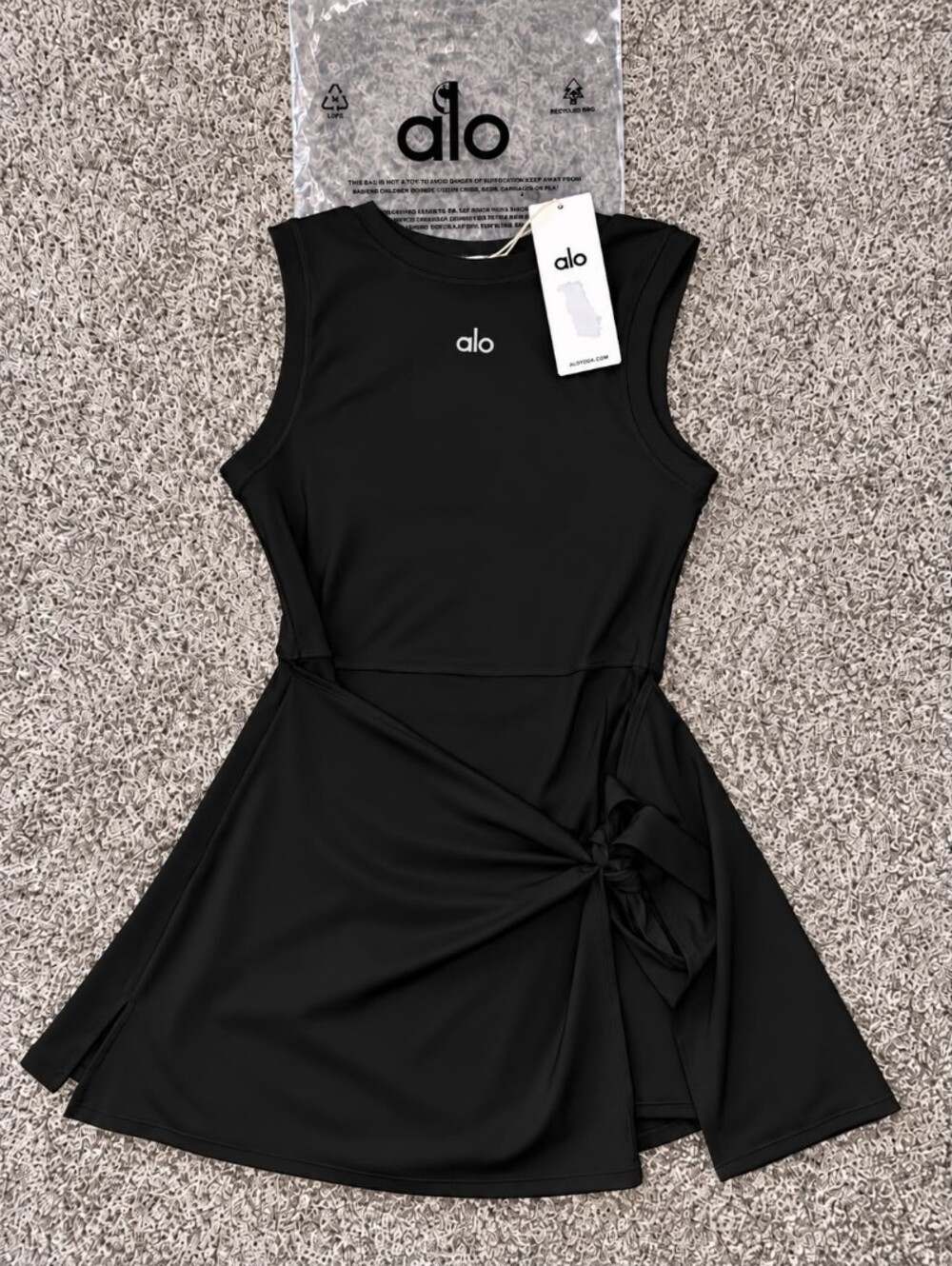 Alo Yoga Blanck Athletic Tennis Dress Size M